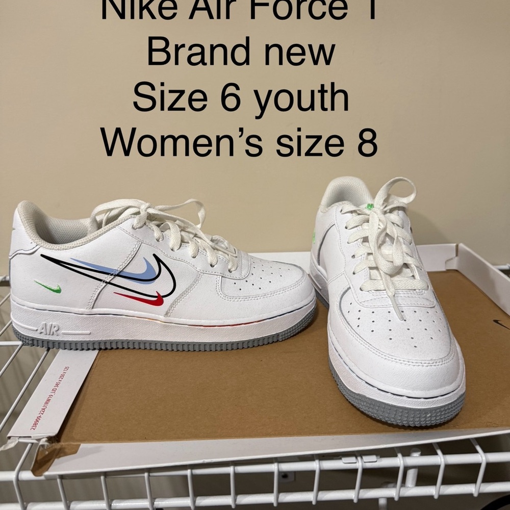 Nike Air Force 1 White Sneakers